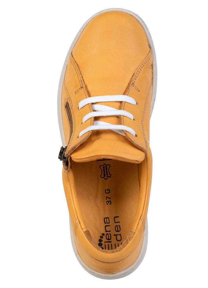 ELENA EDEN, bekv&auml;ma damskor med sn&ouml;rning, vidd G, med uttagbar fotb&auml;dd 