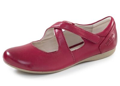 Josef Seibel, eleganta damskor med Mary Jane-motiv, vidd G, med uttagbar fotb&auml;dd 