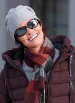 Seeberger, damhatt i kokt ull, med ajou-m&ouml;nster GR&Aring;