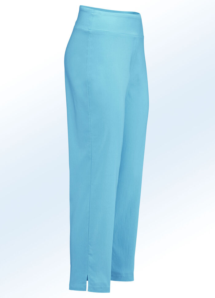 7/8-l&aring;ng byxa med h&ouml;gre midjeband i 7 f&auml;rger TURKOS