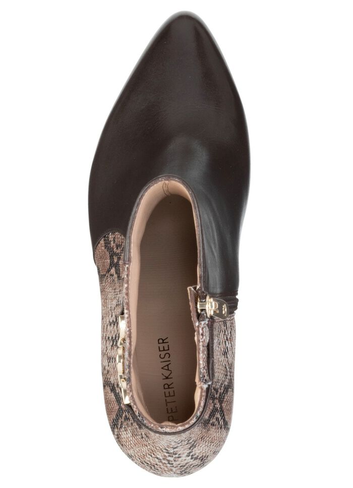 Peter Kaiser, trendiga damst&ouml;vlar med dragkedja TAUPE-MOKKA