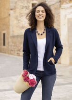 Blusjacka med knappslå 