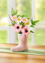 Margeritarrangemang i st&ouml;vel 