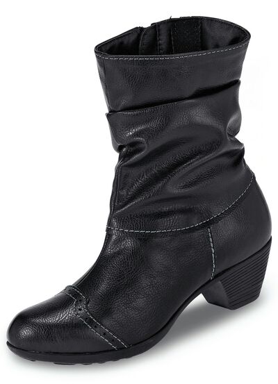 Andrea Conti, moderiktiga damst&ouml;vlar, vinterskor, med dragkedja 