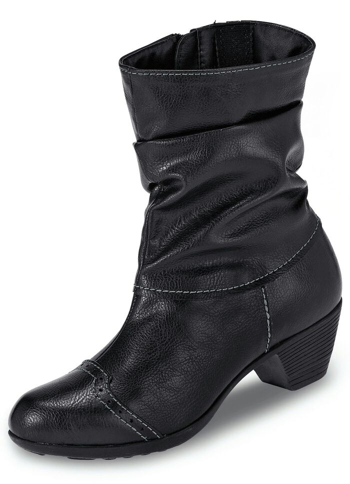 Andrea Conti, moderiktiga damst&ouml;vlar, vinterskor, med dragkedja 