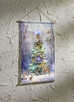 Upplyst v&auml;ggm&aring;lning 