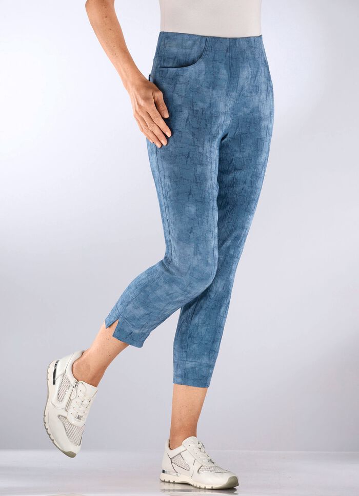 Byxor med slip-on-design 