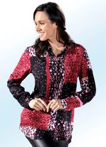 L&aring;ng blus med l&auml;ngre skuren rygg 