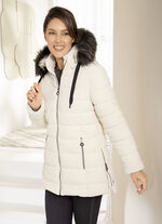 Funktionell jacka med avtagbar huva 