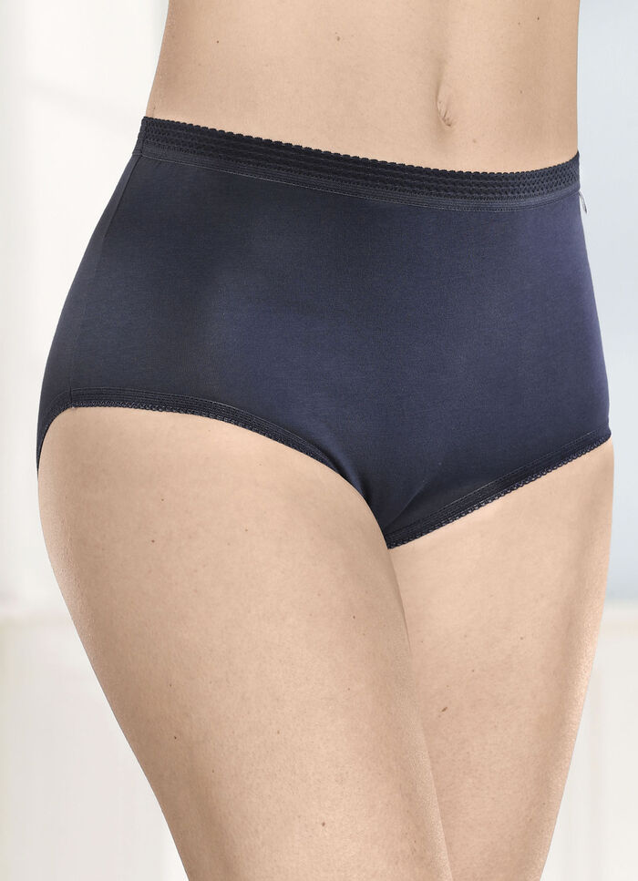 Fem-pack kalsonger med elastisk kant MARIN
