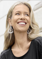 &Ouml;rh&auml;ngen med strass 