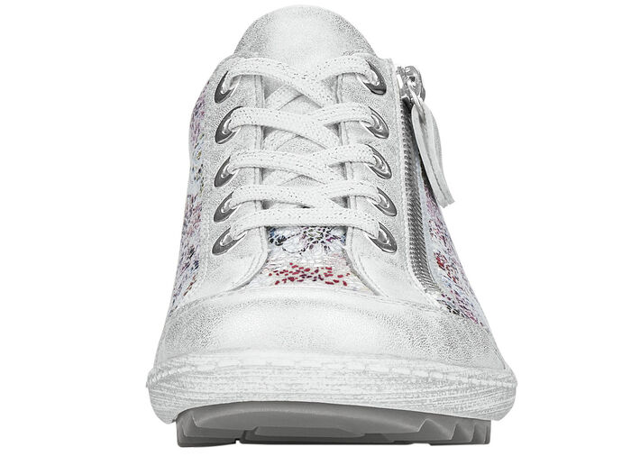 Remonte sneakers med snören SILVERFÄRGIG