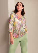 Tunika med elastiska kanter 