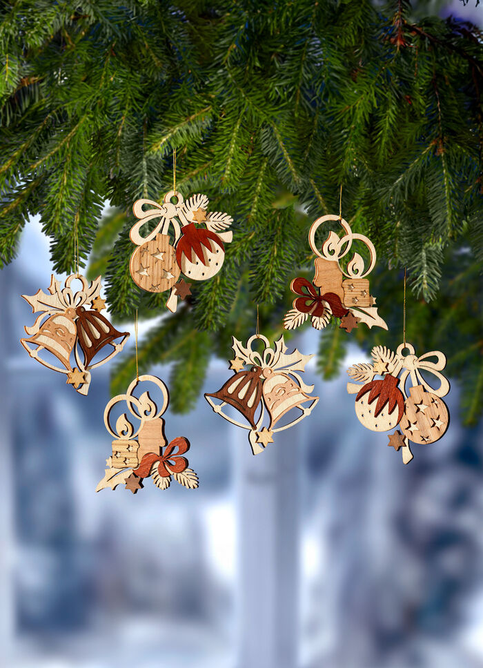 Tr&auml;dh&auml;ngningar, set om 6 