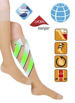 Fresh-Travel st&ouml;djande kn&auml;strumpor, 3-pack 