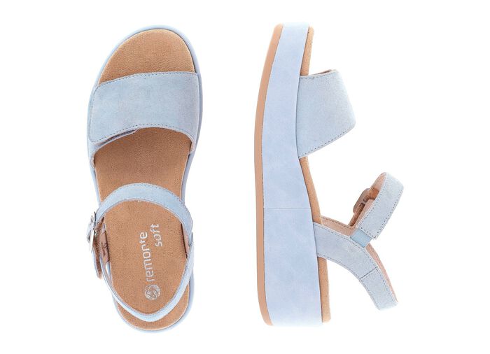 Sandal av sammetsmocka 