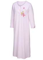 Två-pack nattlinnen, 3/4-lång ärm med knappslå 