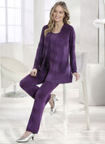 Byxor med en elegant glans, 