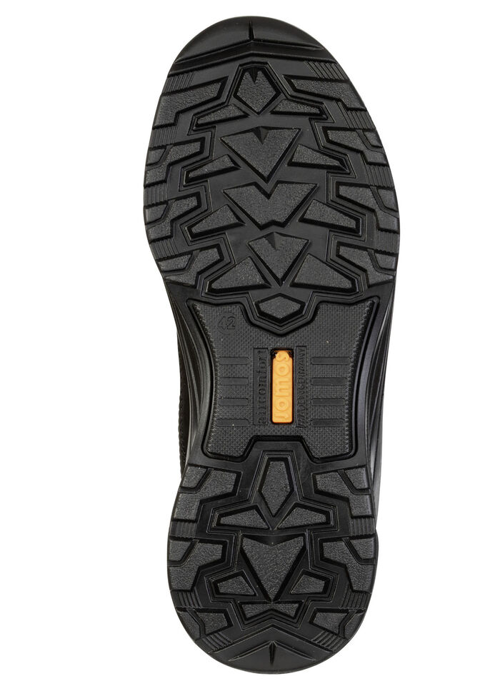 Klassiska herrtofflor, bredd H, med uttagbar fotbädd SCHWARZ