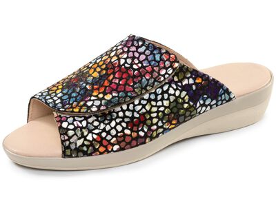 Bekv&auml;ma dammulor, bredd G, med kardborrekn&auml;ppning 