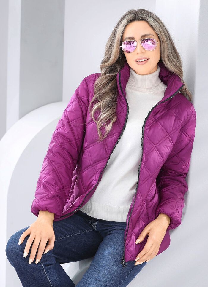 Jacka med fickor med dragkedja AZALEA