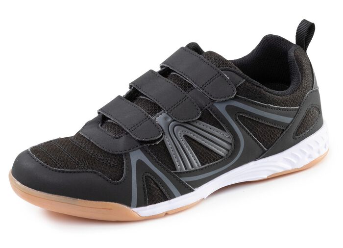 Sportiga herrtofflor med kardborrekn&auml;ppning 