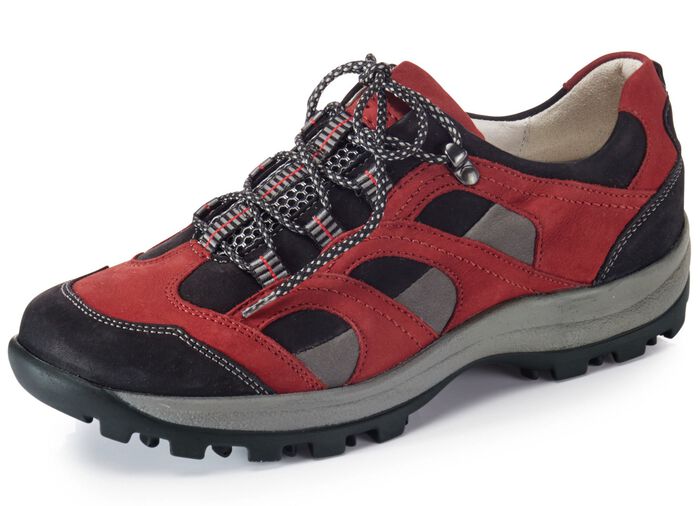 Waldl&auml;ufer, sportiga damskor med sn&ouml;rning, bredd H, med uttagbar fotb&auml;dd 