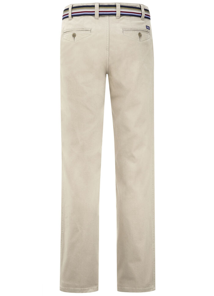 "Brühl"-byxor med skärp i 3 färger KITT