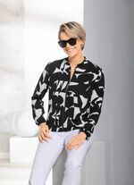 Blusjacka med st&aring;krage 