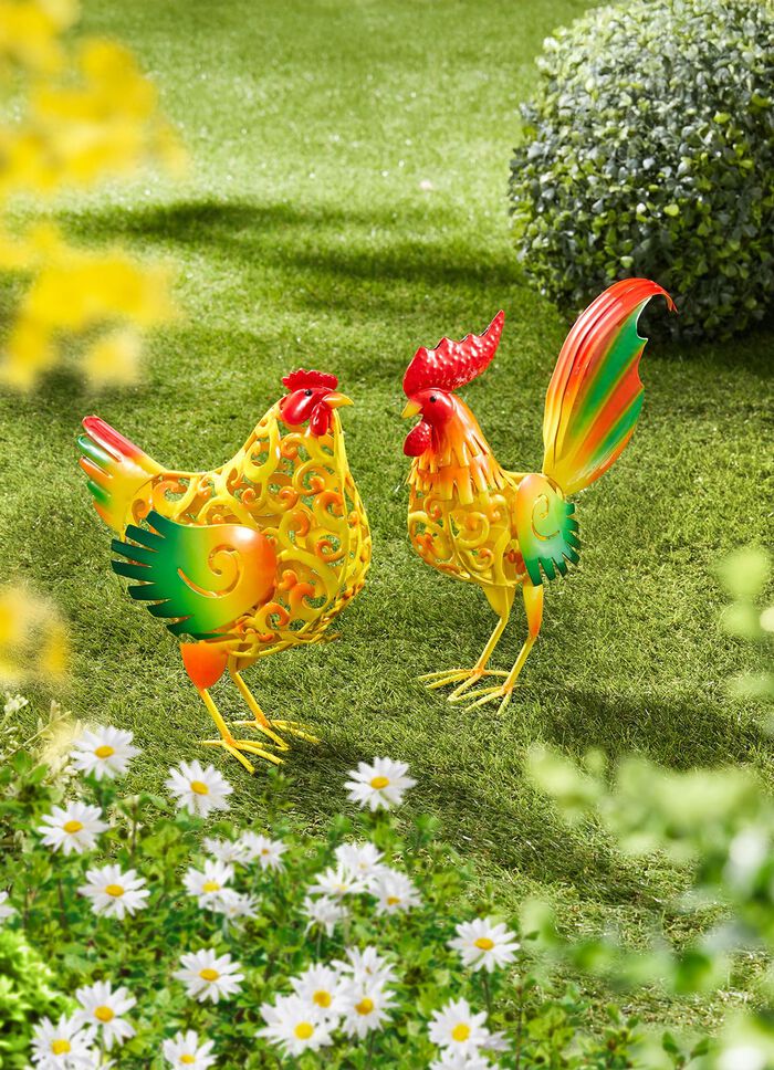 Metalltupp och h&ouml;na 