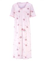 Nattlinne, kort &auml;rm med V-ringning 