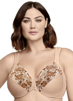 Glamorise bygel-bh med knäppning framtill 