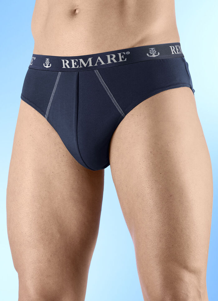 Fempack trosor med resår i midjan 