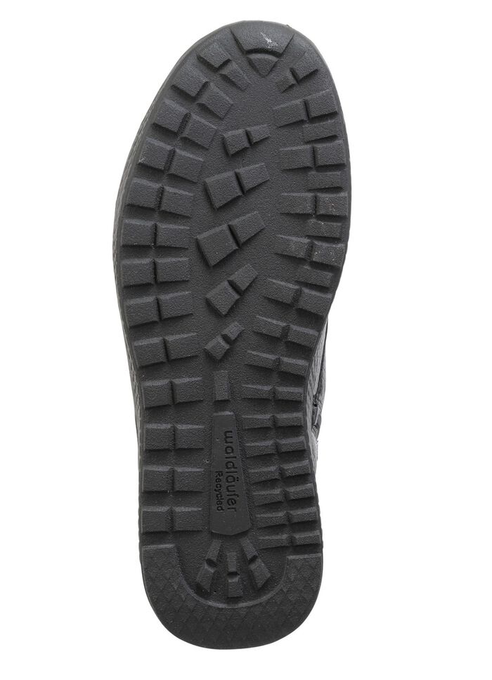 Waldl&auml;ufer, bekv&auml;ma damst&ouml;vlar, vinterskor, bredd H, tillverkade av hjortskinn 