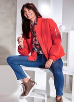 Blouson med 2-v&auml;gs dragkedja 