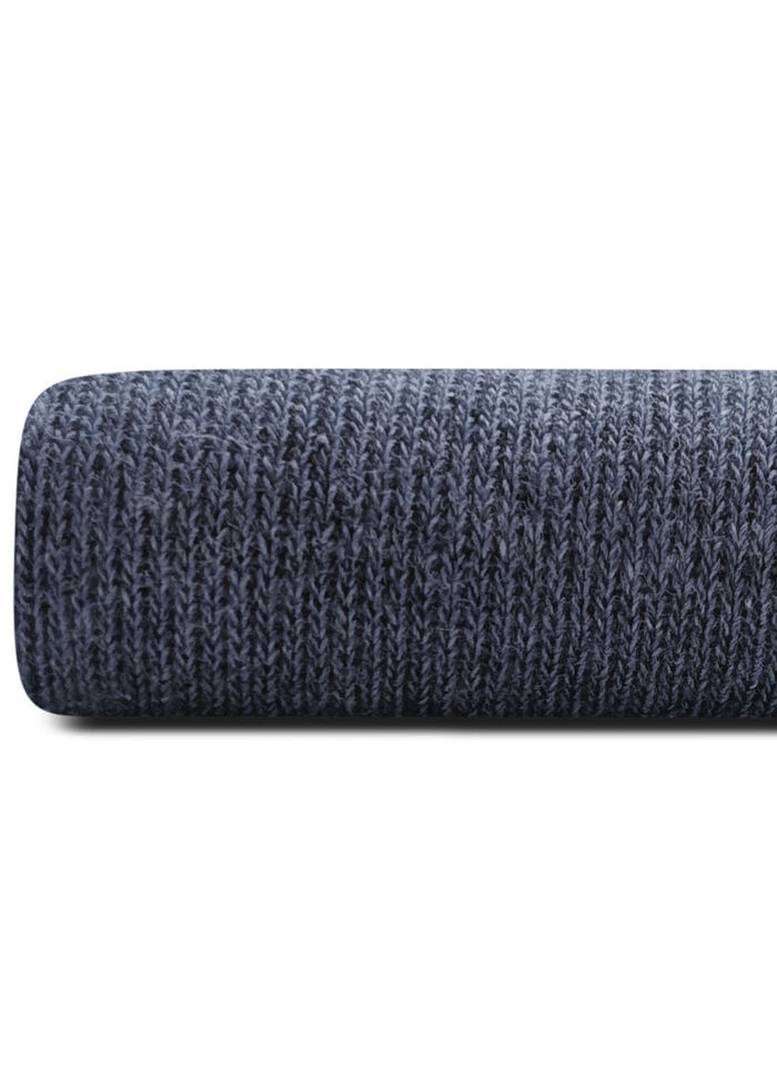 Sexpack strumpor med rullade muddar 6X JEANSTÖNE