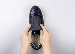 Fashionabla stretchsneaker i leopardlook, 