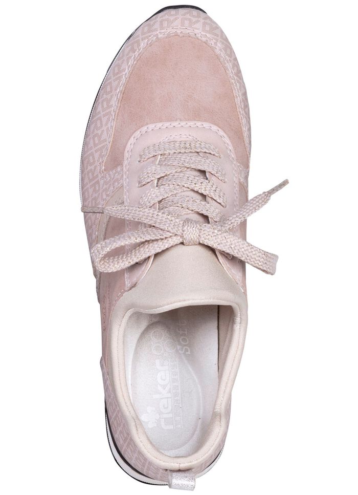 Rieker sneakers med dekorativ sn&ouml;rning 