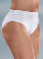 Fempack trosor med glansig finish 