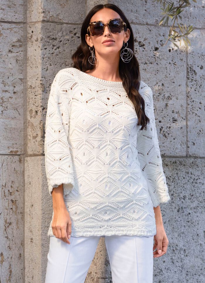 Tr&ouml;ja med dekorativ v&aring;gstruktur 