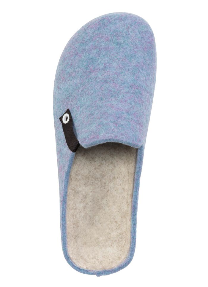 Laurina, trendiga damtofflor, vidd G, med anatomiskt formad fotb&auml;dd 