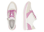 Remonte sneakers med snörning av nappaläder, 