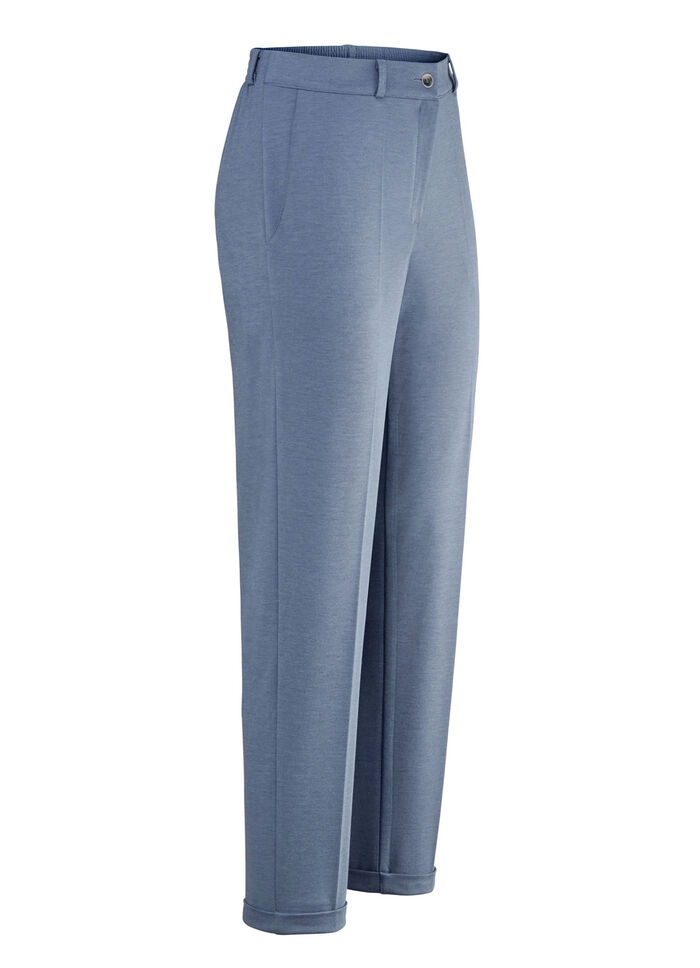Byxor med resår i midjan baktill DENIM BLUE MELTER