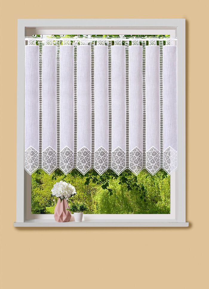 Korta persienner med st&aring;ng&ouml;ppning 