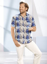 Snabbt designad "Milano Italy" skjorta, 