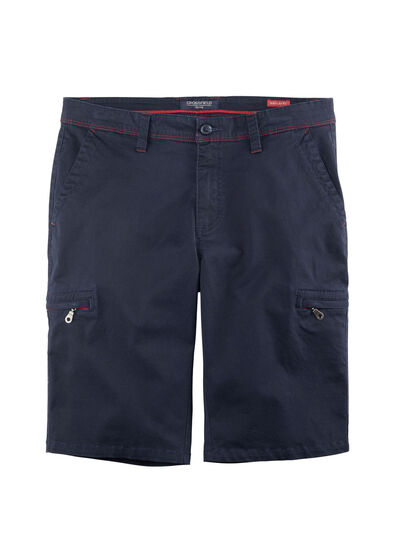 Bermudas med inv&auml;ndiga cargofickor i 3 f&auml;rger 