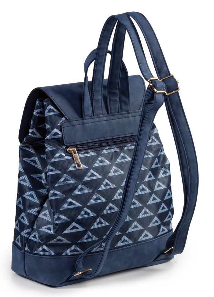 Ryggs&auml;ck med effektivt m&ouml;nstrad textil 