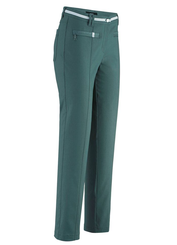 Byxor med sportig elegans 