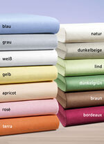 Dra-på-lakan från Irisette i makojersey BORDEAUX