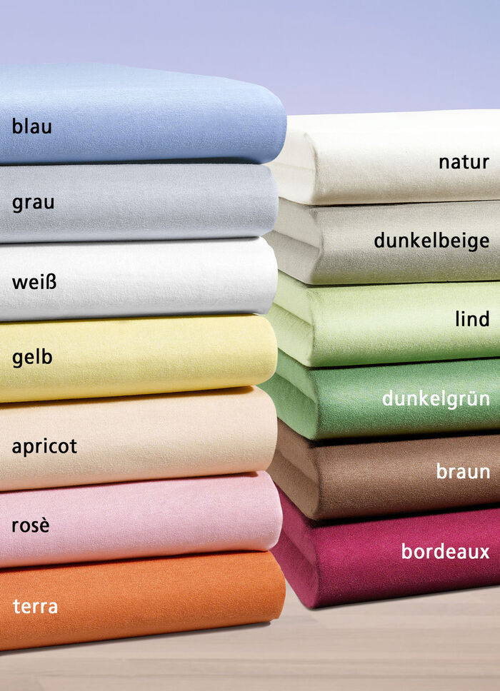 Dra-på-lakan från Irisette i makojersey BORDEAUX